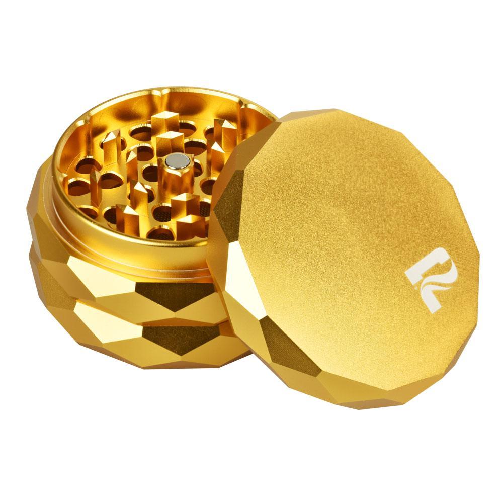 Pulsar Diamond Faceted Aluminum Herb Grinder by Smoke Drop - view 4 | Buddy Brandz