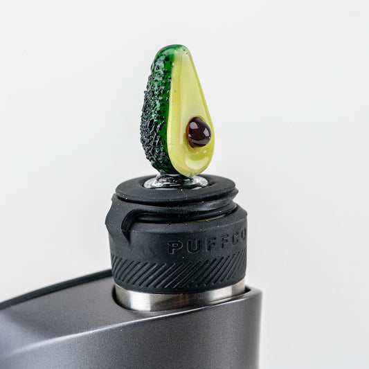 Empire Glassworks  Avocadope Puffco Oculus Glass Carb Cap | Buddy Brandz