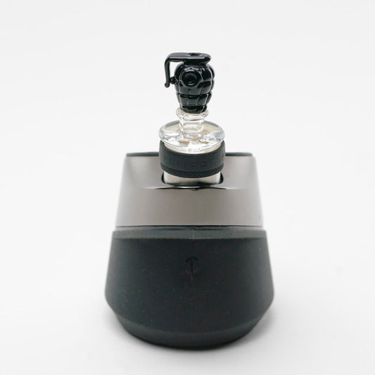 Empire Glassworks Grenade Puffco Peak Glass Carb Cap | Buddy Brandz