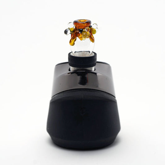 Empire Glassworks  Honey Drip Puffco Peak Glass Bubble Cap | Buddy Brandz