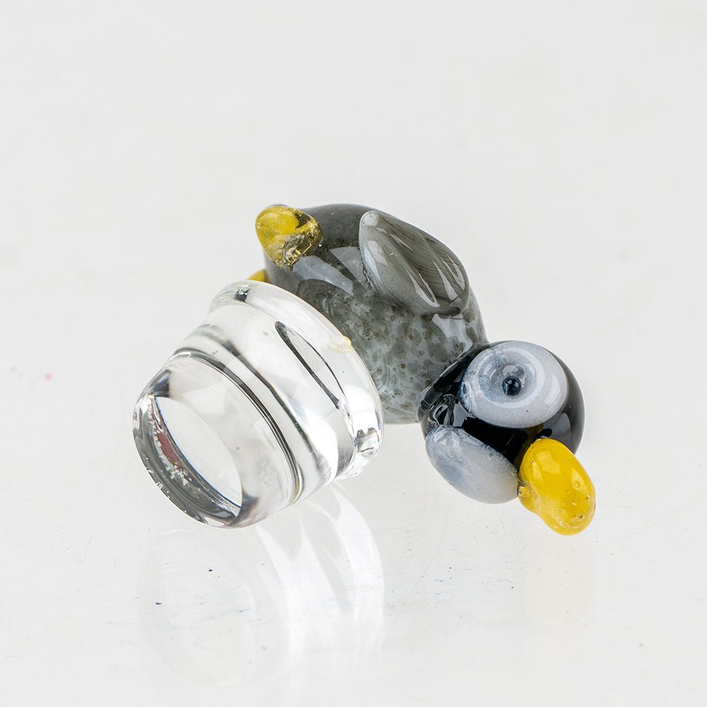 Empire Glassworks  Penguin Puffco Oculus Glass Carb Cap