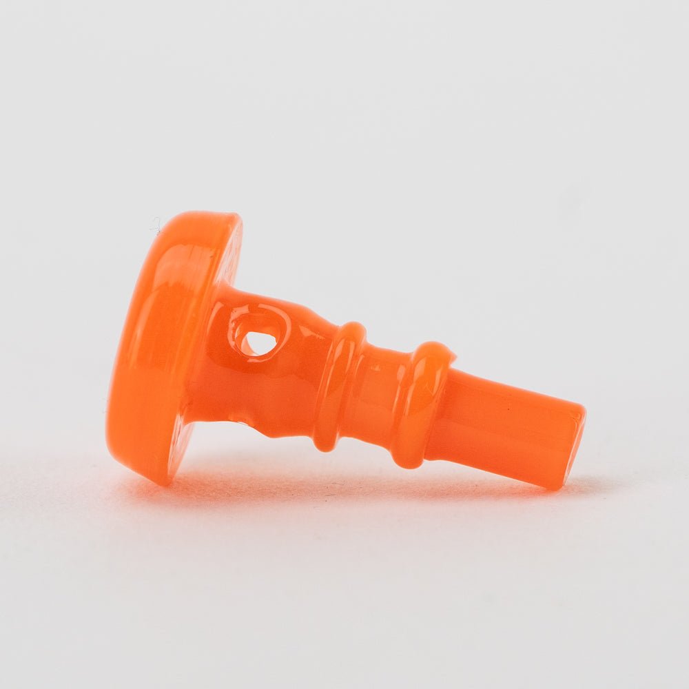 Empire Glassworks PuffCo Peak Pro 3D XL Chamber Glass Joystick Cap - Orange
