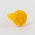 Cargar la imagen en la vista de la galería, Empire Glassworks PuffCo Peak Pro 3D XL Chamber Glass Joystick Cap - Sunshine Yellow
