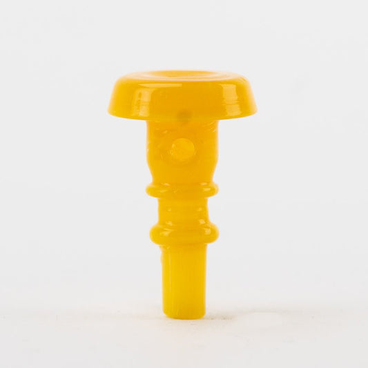 Empire Glassworks PuffCo Peak Pro 3D XL Chamber Glass Joystick Cap - Sunshine Yellow | Buddy Brandz