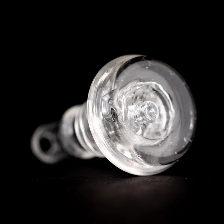 Empire Glassworks PuffCo Peak Pro 3D XL Chamber Glass Joystick Cap - UV Pink