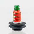 Load image into Gallery viewer, Empire Glassworks Sriracha Bottle Puffco Oculus Glass Carb Cap
