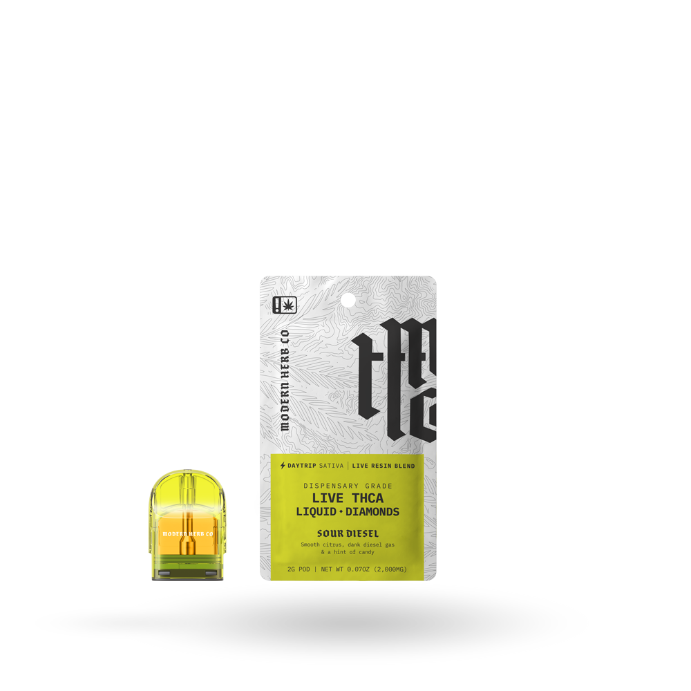 Modern Herb Co Liquid Diamonds THCA Pod | 2g | 6ct Display by Smoke Drop - view 2 | Buddy Brandz