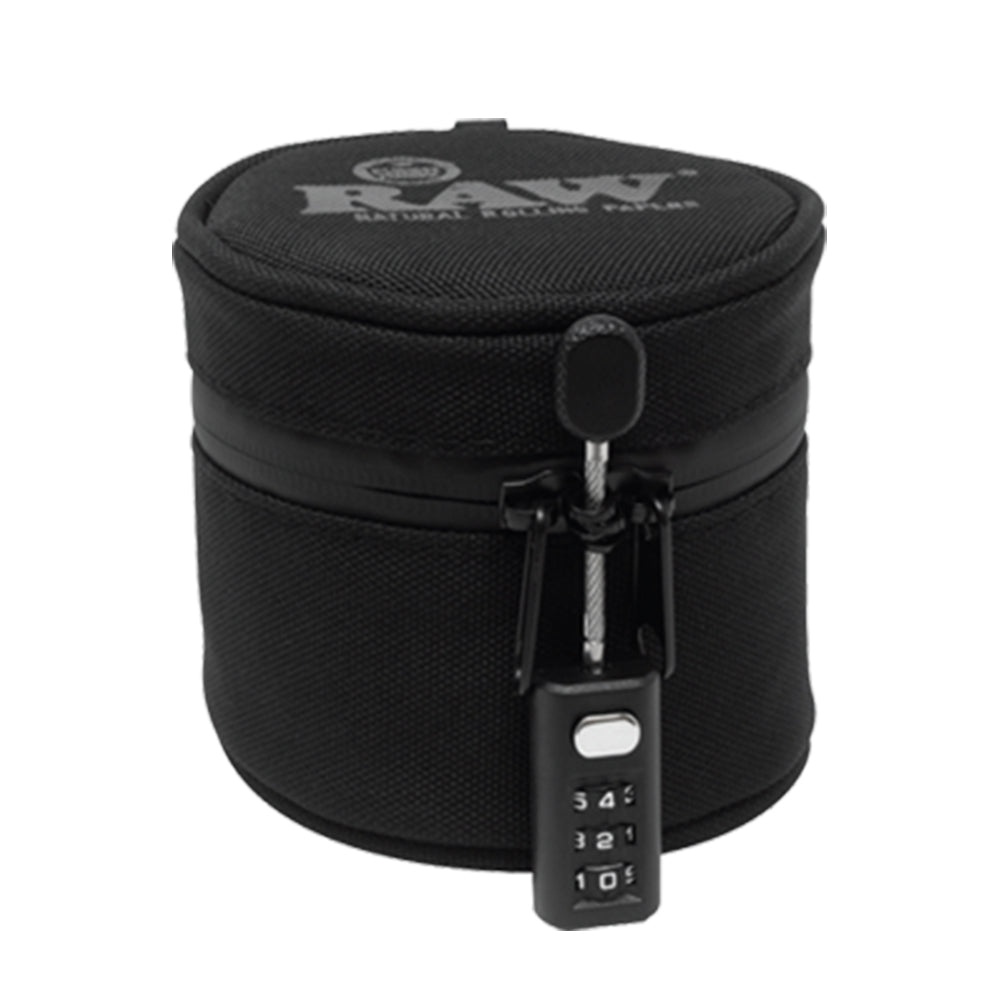 RAW Smell Proof Jar & Cozy w/ Lock by Smoke Drop - view 9 | Buddy Brandz