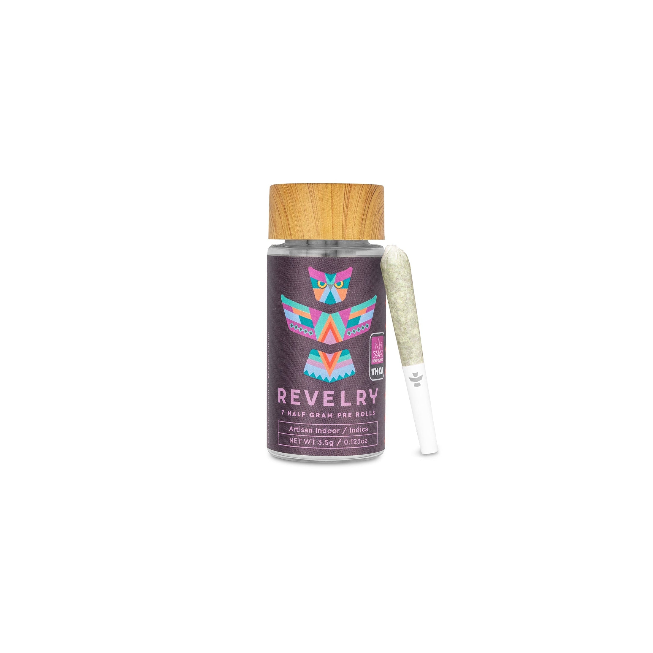 Revelry Frosted Runtz THCA Pre Rolls 7 Pack by Smoke Drop - view 4 | Buddy Brandz