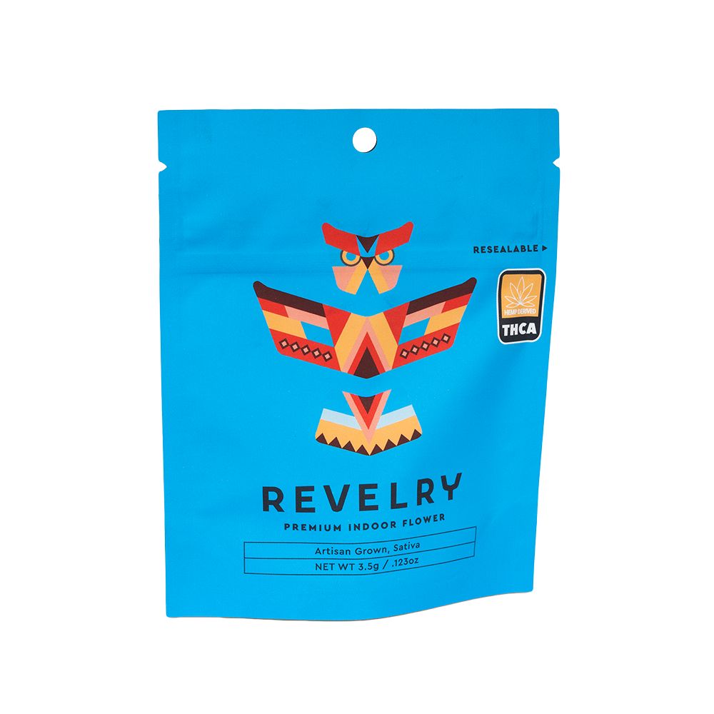 Revelry Premium Indoor THCA Flower | 3.5g by Smoke Drop - view 2 | Buddy Brandz