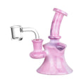 Cargar la imagen en la vista de la galería, Marbled Tie Dye Mini Glass Dab Rig by Smoke Drop - view 2 | Buddy Brandz
