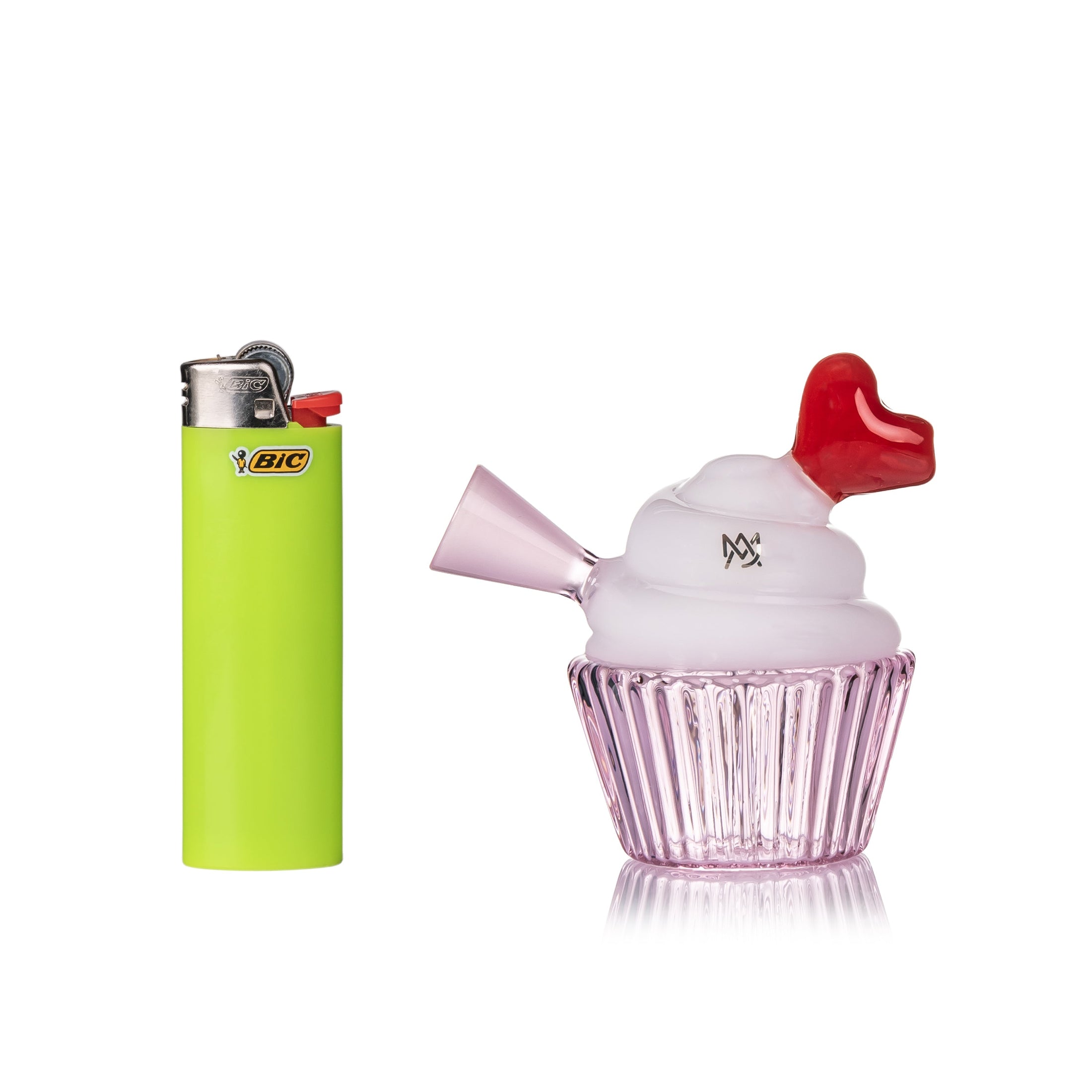 MJ Arsenal Baby Cake Joint Bubbler by Smoke Drop - view 13 | Buddy Brandz