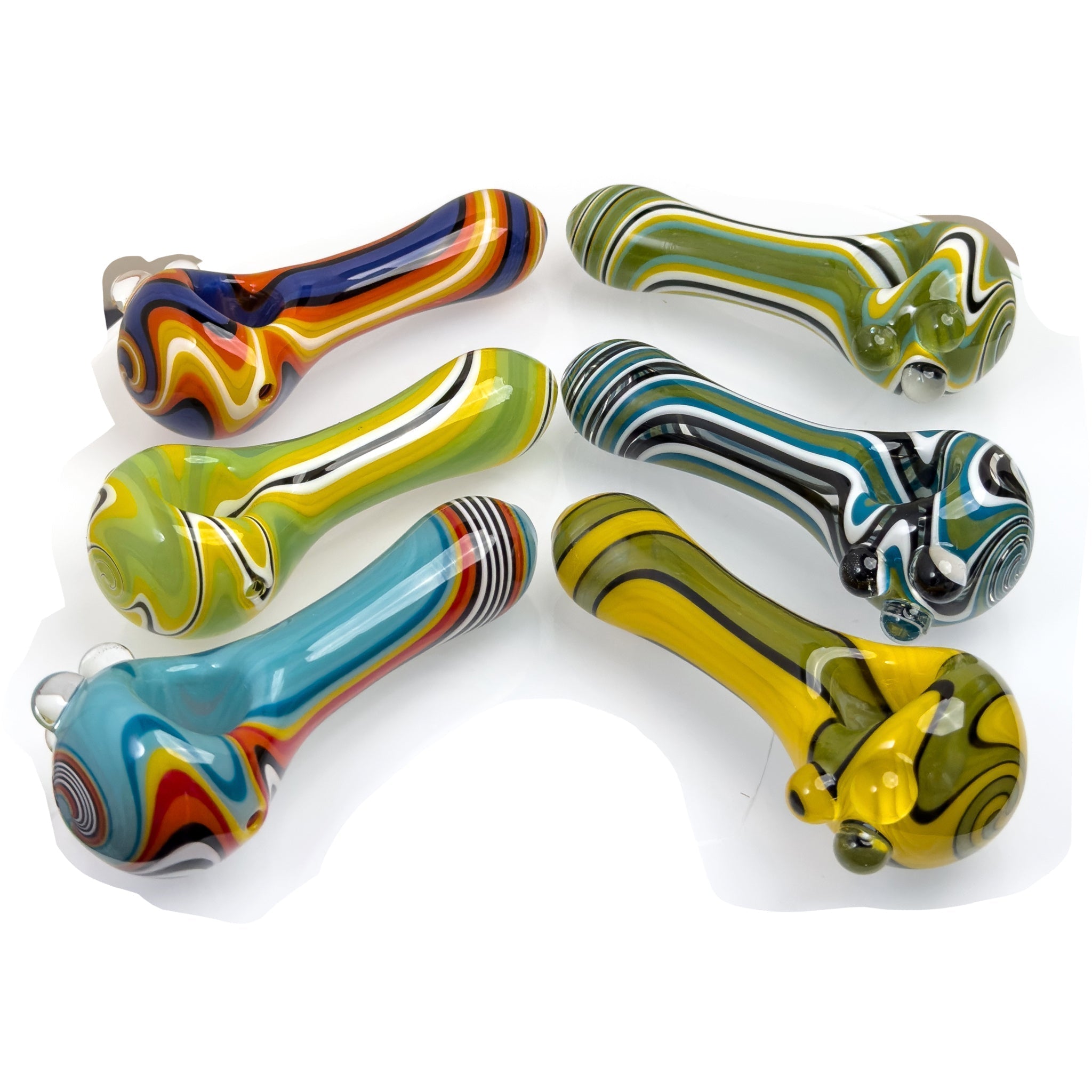 Wiggle Wag Color Spoons (Various Colors) by Smoke Drop - view 3 | Buddy Brandz