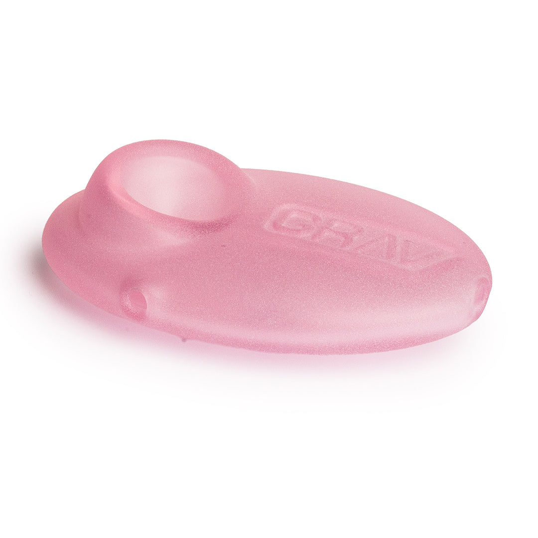 Grav Sandblasted Pebble Spoon Pipe by Smoke Drop - view 6 | Buddy Brandz