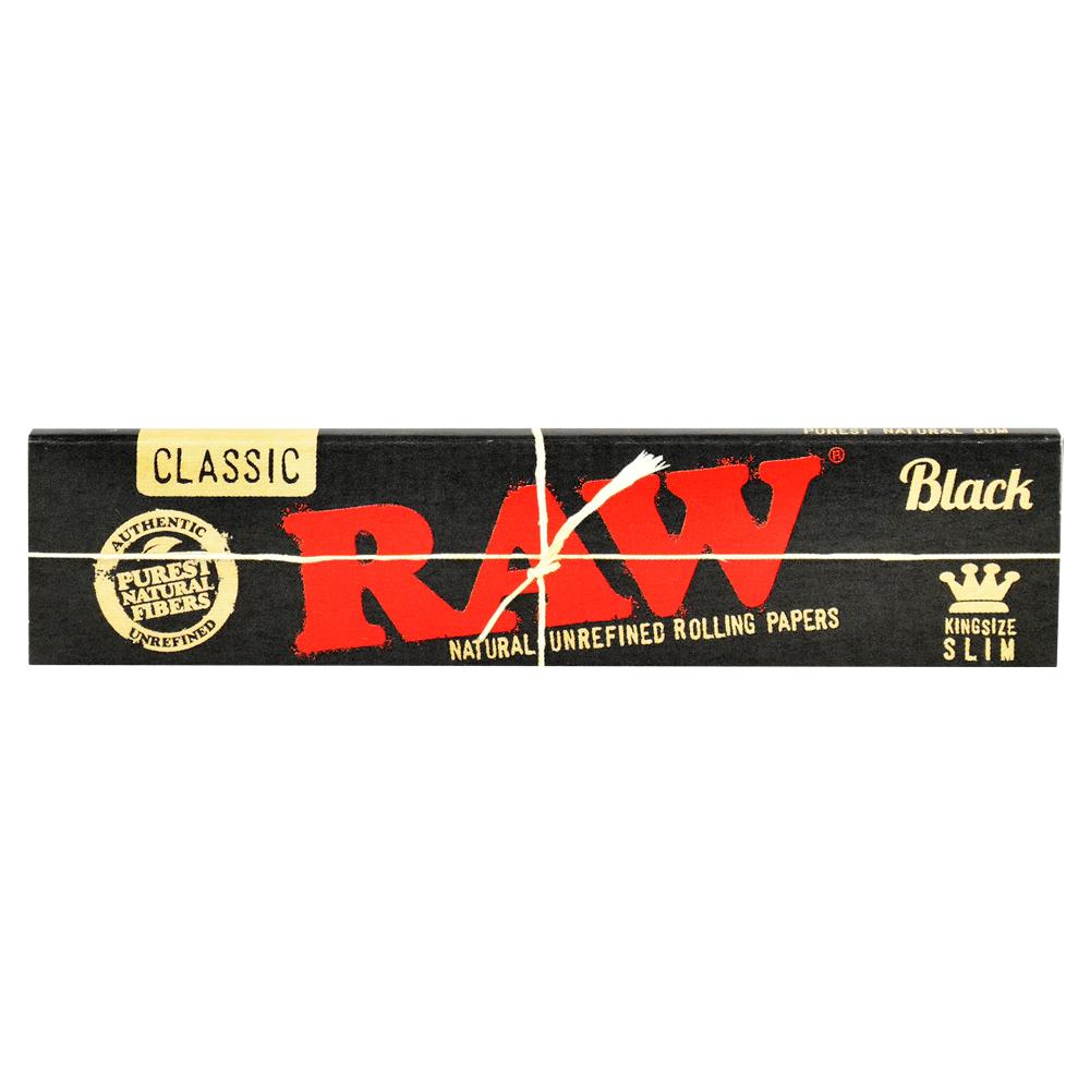 Raw Black Classic Rolling Papers by Smoke Drop | Buddy Brandz