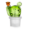 Load image into Gallery viewer, HEMPER - Happy Cactus XL Bong 8" by Smoke Drop - view 3 | Buddy Brandz
