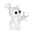 Load image into Gallery viewer, 2PC SET - SeshGear Mesmerizing Kitty Glass Water Pipe  - 4.75" / 14mm F / Assorted Colors by Smoke Drop - view 6 | Buddy Brandz
