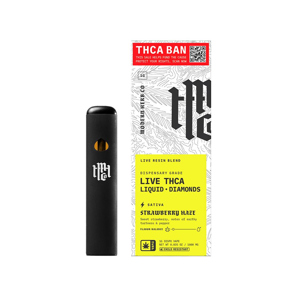 Modern Herb Co SAVE THCA Liquid Diamonds Disposable | 1g by Smoke Drop - view 13 | Buddy Brandz