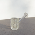 Load image into Gallery viewer, Jane West Twenties Collection Hand Pipe | Clear by Smoke Drop - view 2 | Buddy Brandz
