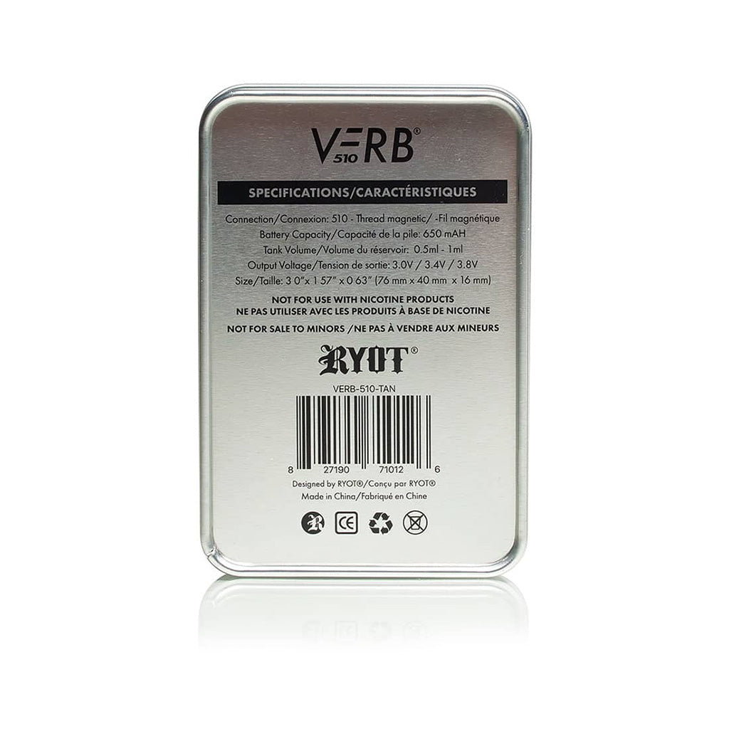 VERB 510 FLIP THREADED BATTERY OIL VAPORIZER by Smoke Drop - view 32 | Buddy Brandz