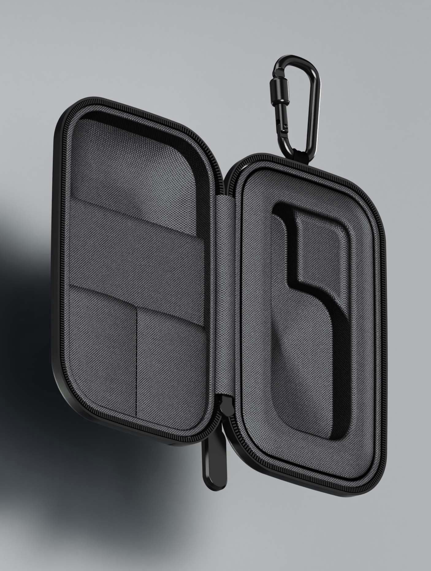 Vessel Compass Hub Case [Black] by Smoke Drop - view 5 | Buddy Brandz