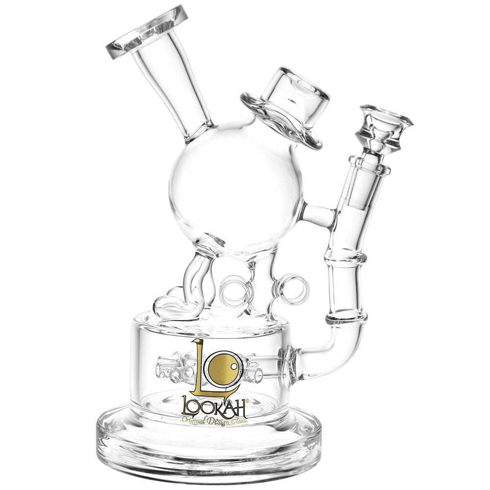 Lookah Glass Dancing Hat Water Pipe by Smoke Drop - view 3 | Buddy Brandz