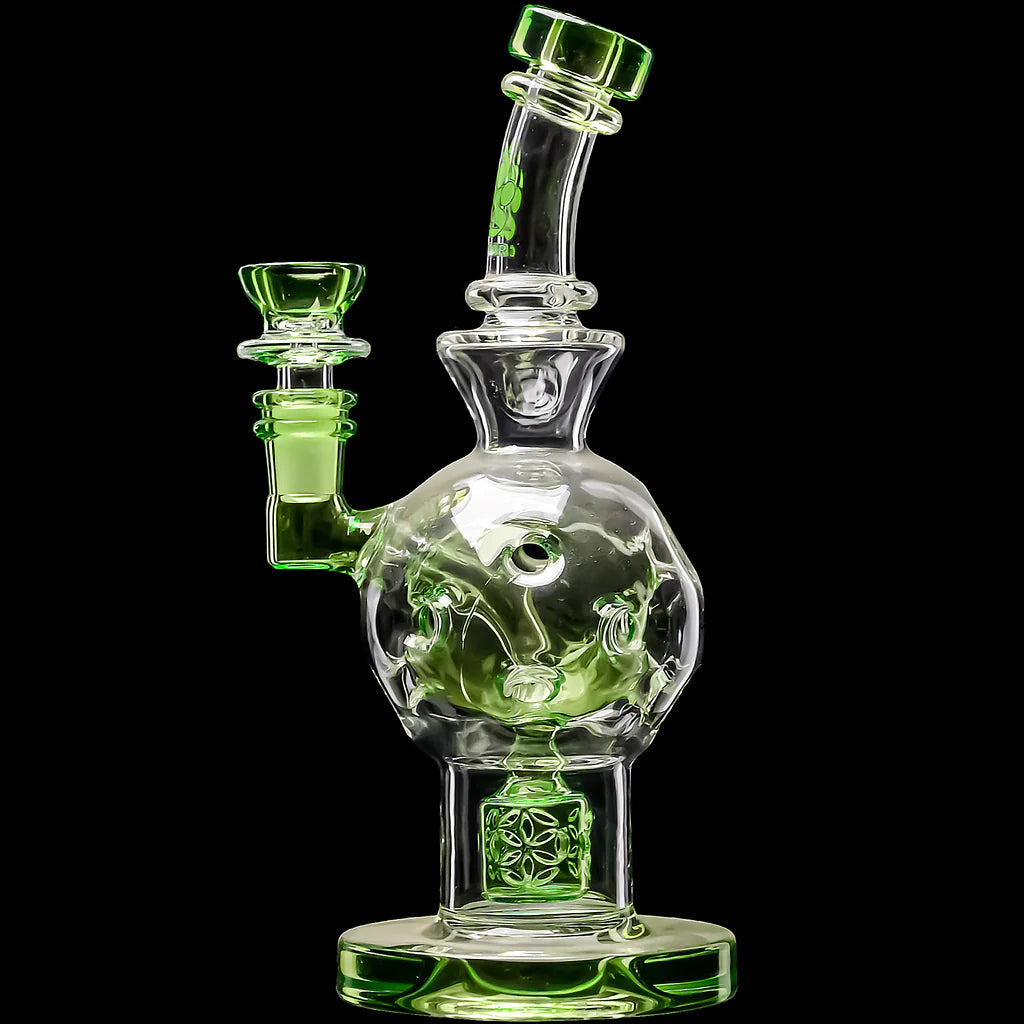 Calibear Exosphere Seed Of Life Dab Rig by Smoke Drop - view 43 | Buddy Brandz