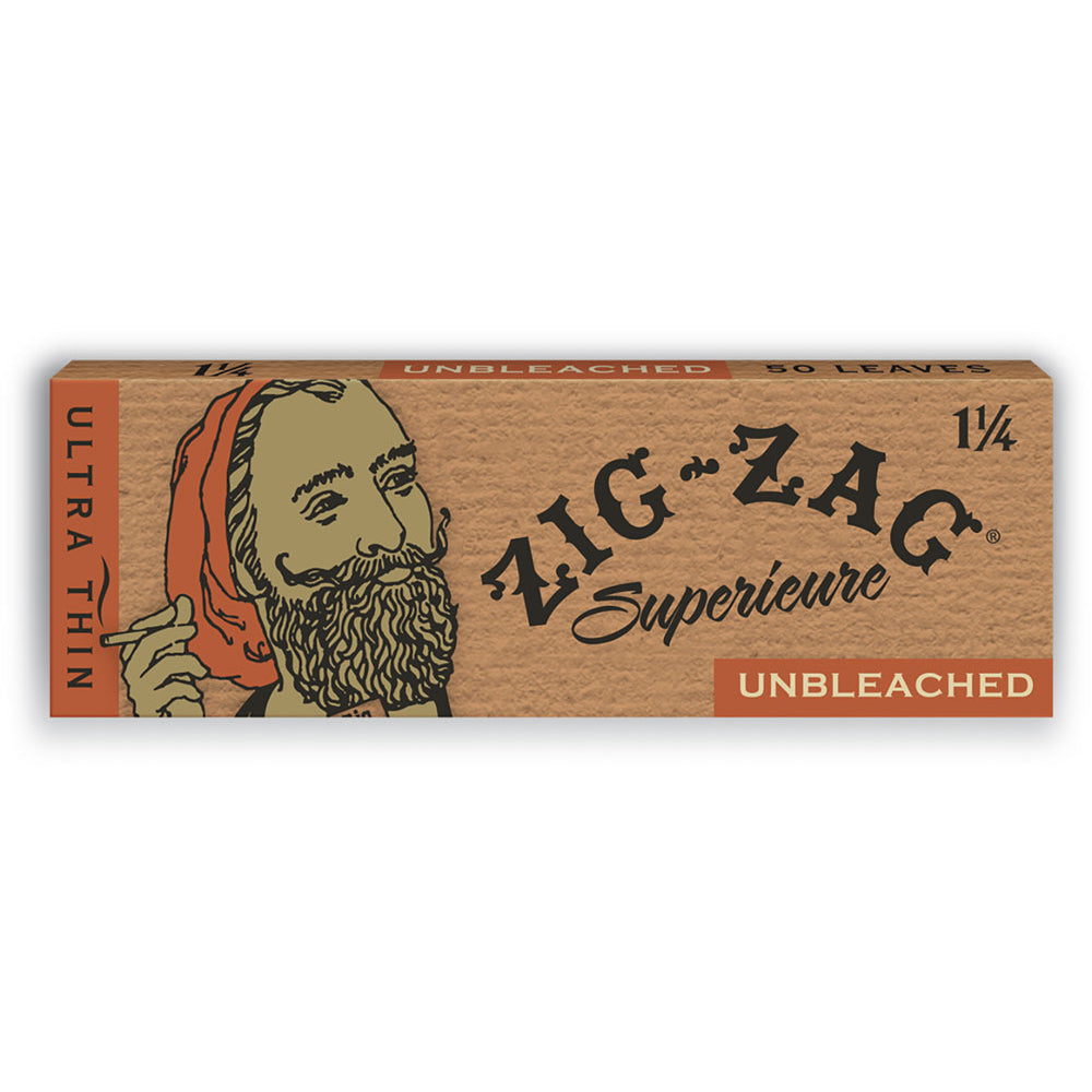 Zig Zag Unbleached Rolling Papers by Smoke Drop | Buddy Brandz