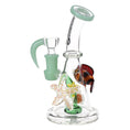 Cargar la imagen en la vista de la galería, Pulsar Just Keep Swimming Glass Water Pipe - 6.5"
