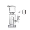 Load image into Gallery viewer, MJ Arsenal Column Mini Dab Rig by Smoke Drop - view 4 | Buddy Brandz
