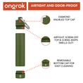 Load image into Gallery viewer, Ongrok Aluminum Storage Keychain by Smoke Drop - view 15 | Buddy Brandz
