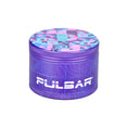 Load image into Gallery viewer, Pulsar Design Series Grinder with Side Art - Candy Floss / 4pc / 2.5" by Smoke Drop | Buddy Brandz
