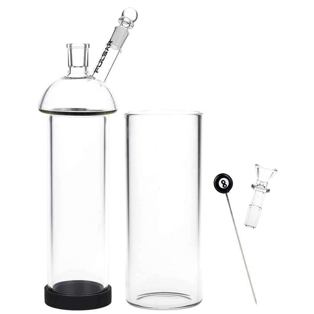 Pulsar Glass Gravity Water Pipe - 12" / 14mm F by Smoke Drop - view 2 | Buddy Brandz