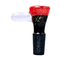 Load image into Gallery viewer, Cheech Glass 2" Transparent Dichro Glass Bowl by Smoke Drop - view 7 | Buddy Brandz
