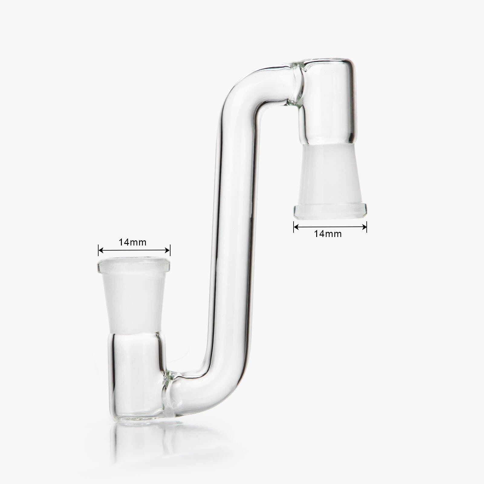 14mm Female to Female Glass Adapter 2Pcs