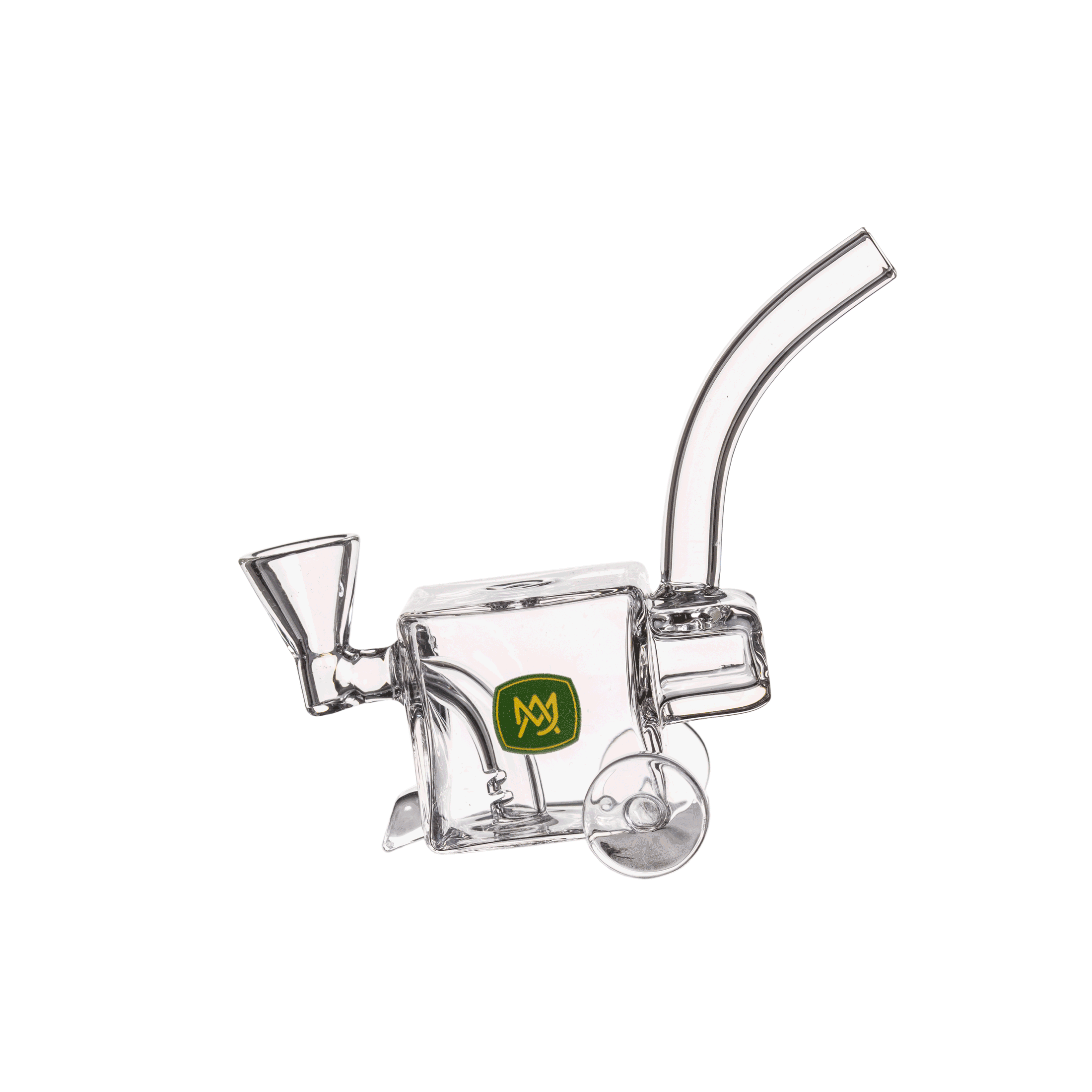 MJ Arsenal Woodchipper Blunt Bubbler by Smoke Drop - view 3 | Buddy Brandz
