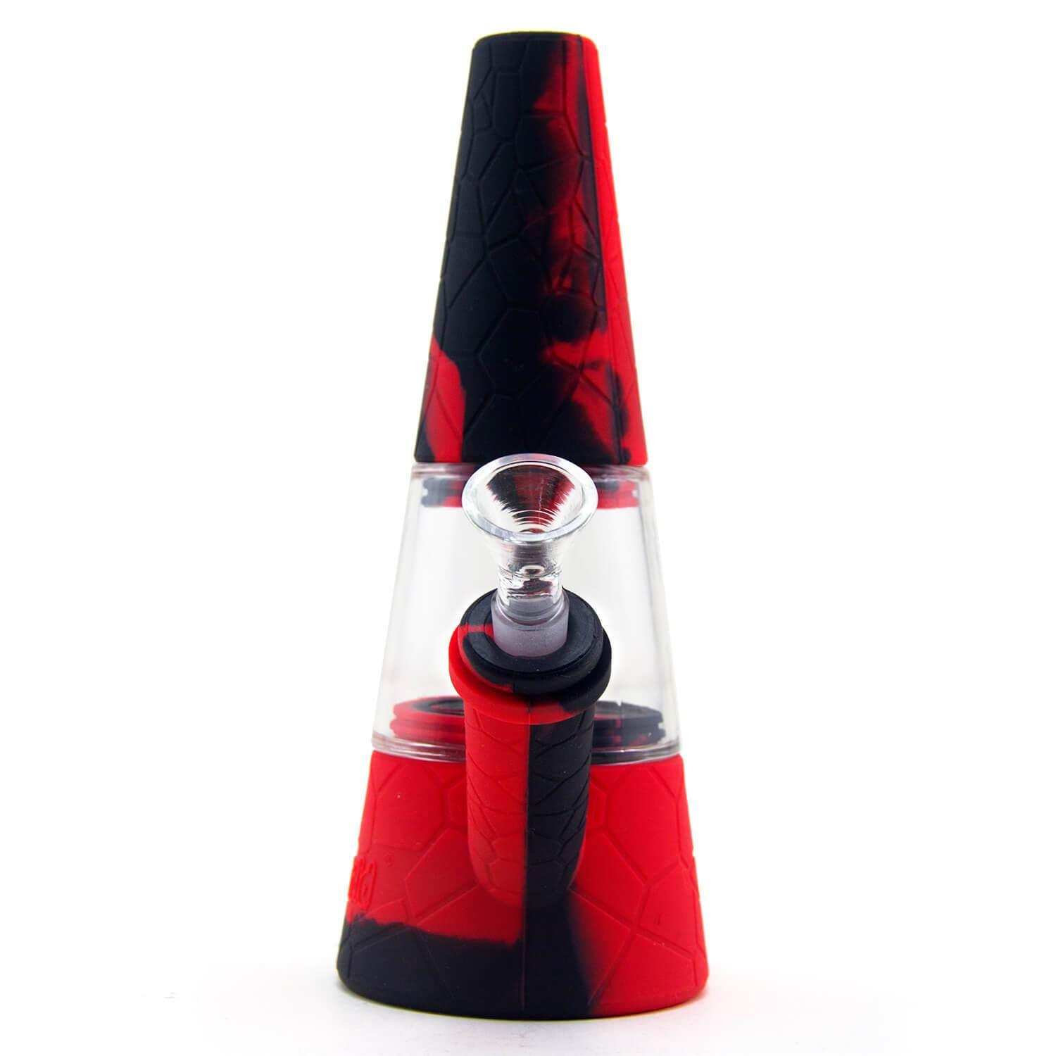 Fountain Silicone and Glass Bong