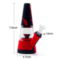 Load image into Gallery viewer, Fountain Silicone and Glass Bong

