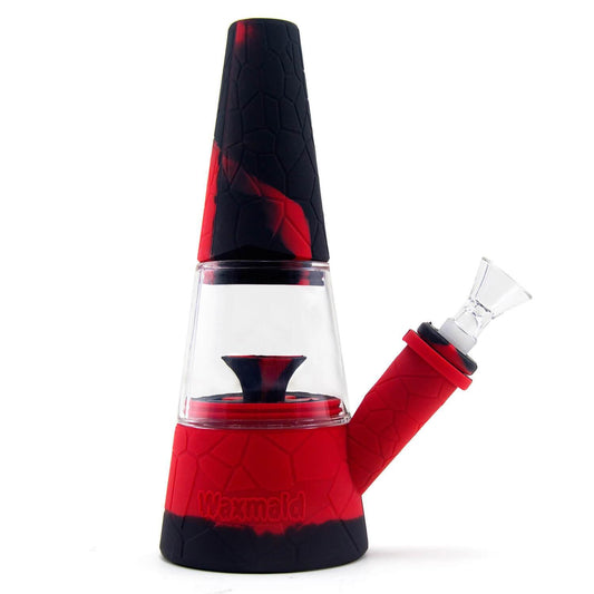 Fountain Silicone and Glass Bong | Buddy Brandz