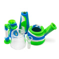 Load image into Gallery viewer, Fountain Silicone and Glass Bong

