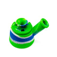 Load image into Gallery viewer, Fountain Silicone and Glass Bong
