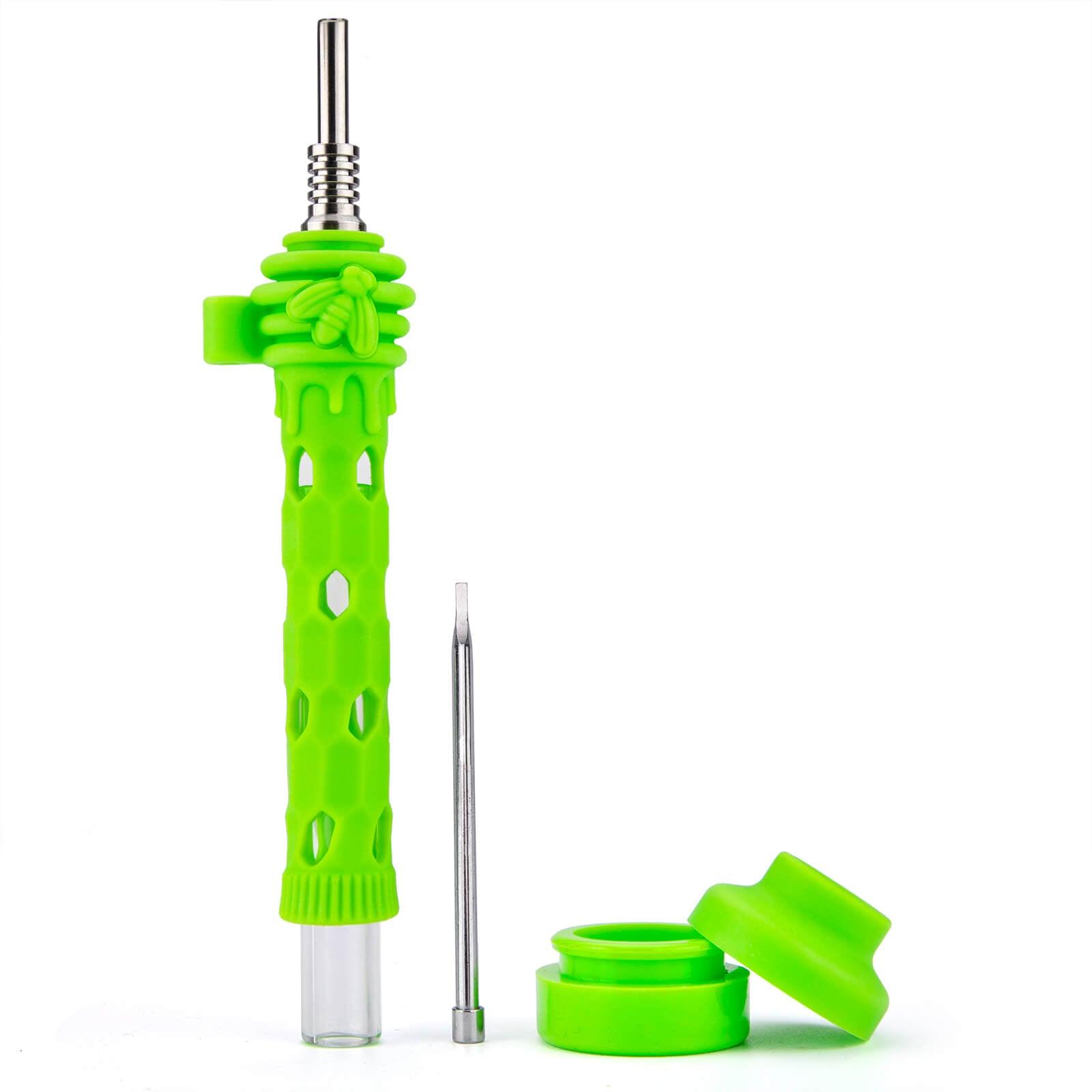 Glass Dab Straw Silicone Sleeve