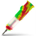 Load image into Gallery viewer, Silicone Honeycomb Honey Straw 7"
