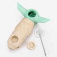 Cargar la imagen en la vista de la galería, Baby Yoda Portable Silicone Hand Pipe
