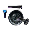 Load image into Gallery viewer, Twenties Collection Water Pipe | Midnight by Jane West - view 2 | Buddy Brandz
