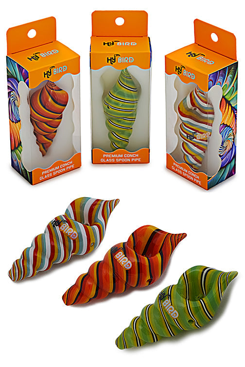 HyBird Conch Pipe by Hybird | Buddy Brandz | Buddy Brandz