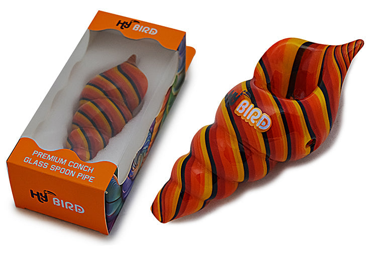 HyBird Conch Pipe by Hybird - view 3 | Buddy Brandz