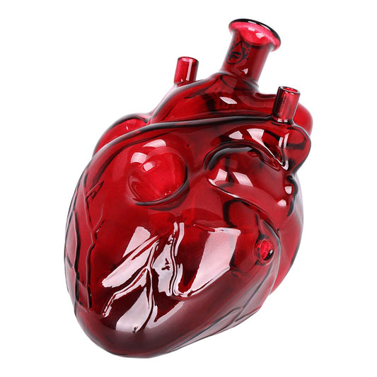 Pulsar Be Still My Heart Glass Hand Pipe | 5.3" | Buddy Brandz