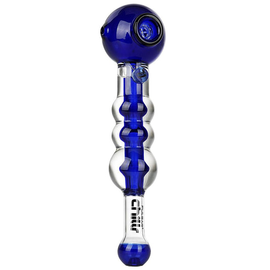 Pulsar Chillr Glycerin Glass Hand Pipe - 7.5" / Blue | Buddy Brandz