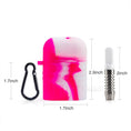 Load image into Gallery viewer, Pink Silicone Dugout One Hitter Set

